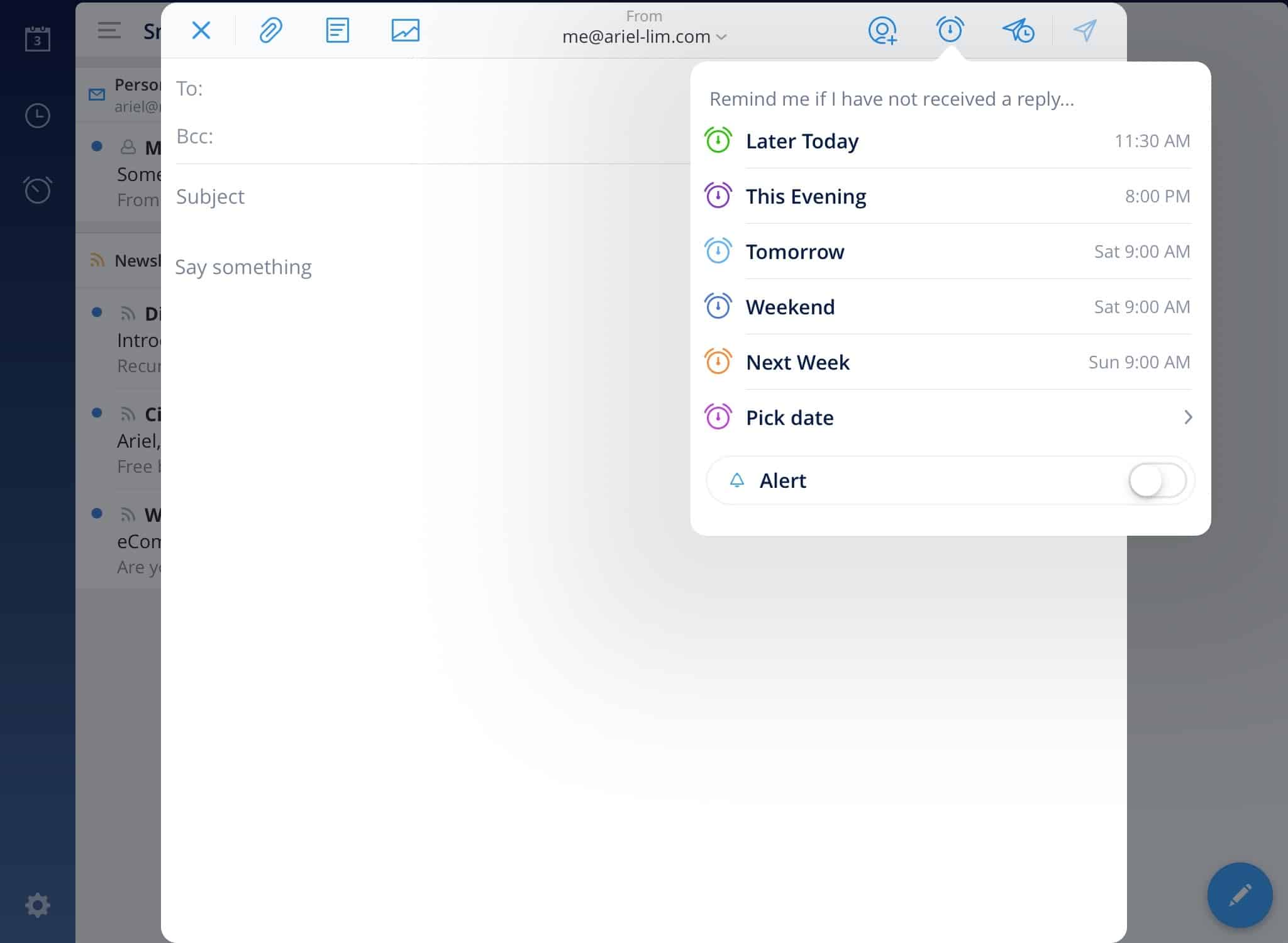 spark email client for mac templates