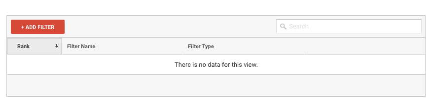 Add a filter in Google Analytics