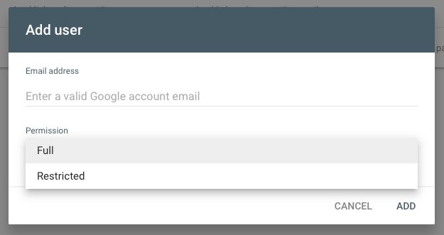 How to Add a User to Google Search Console Step 4