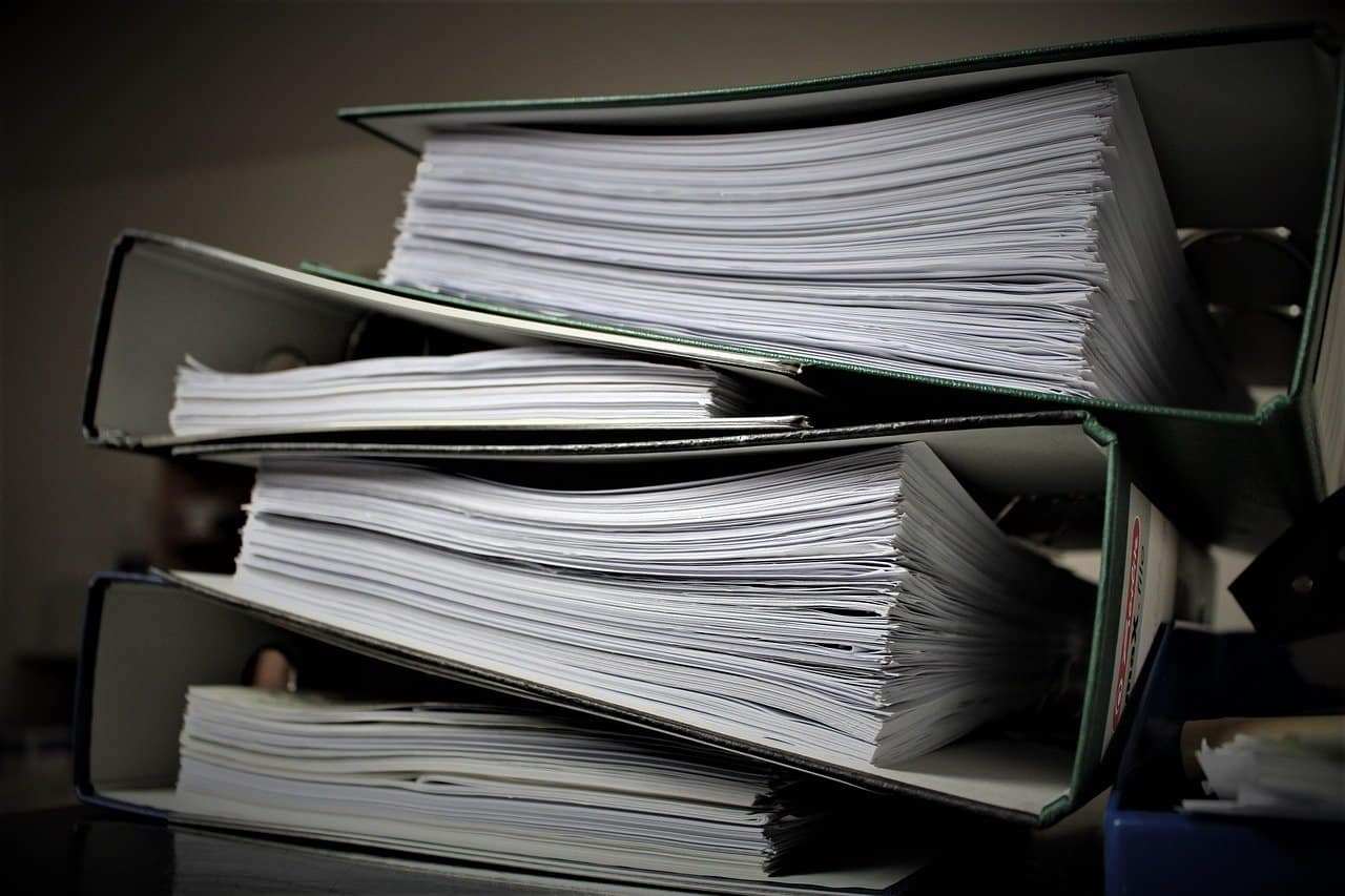 bureaucracy binders paper work