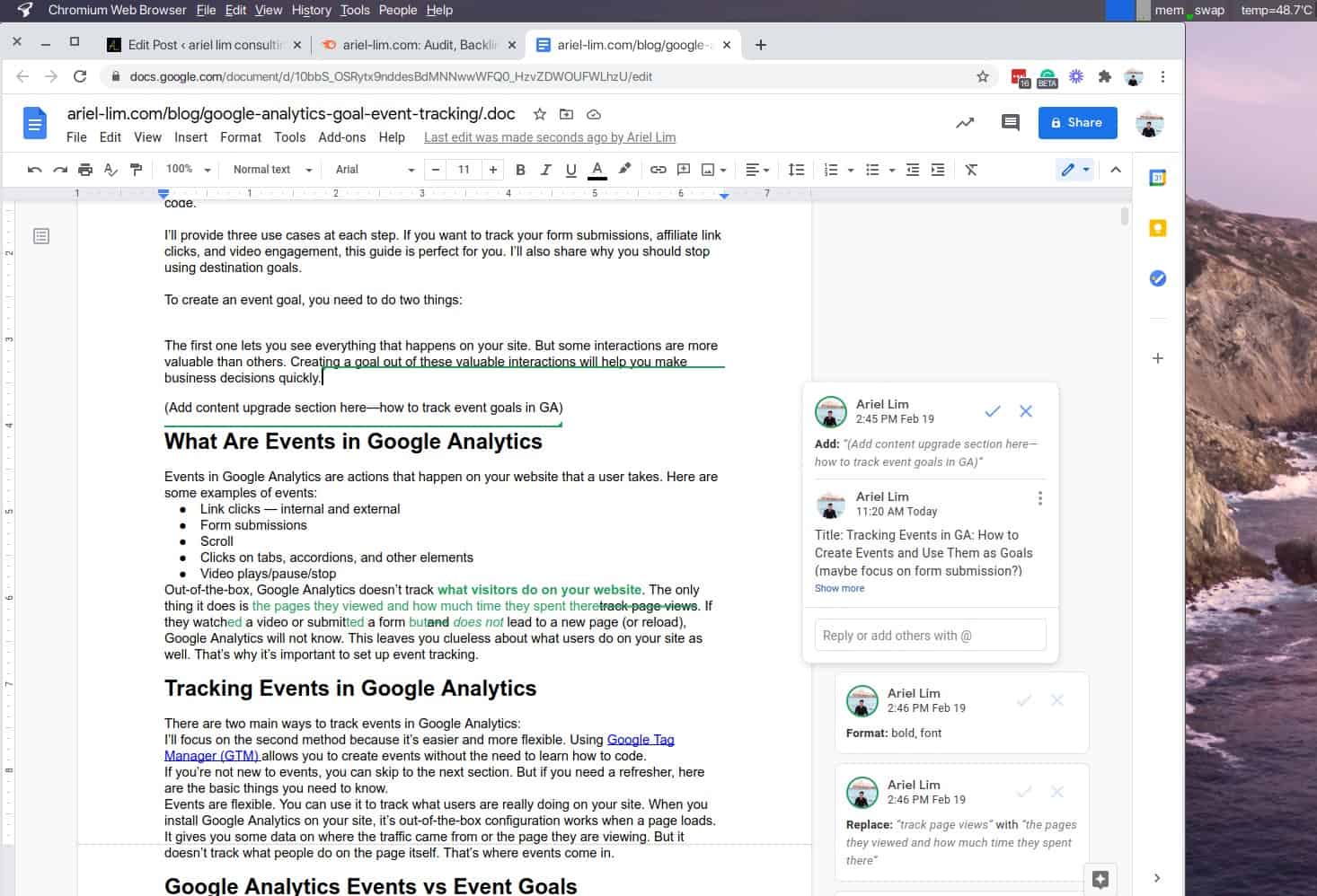 Google Docs running on Raspberry Pi